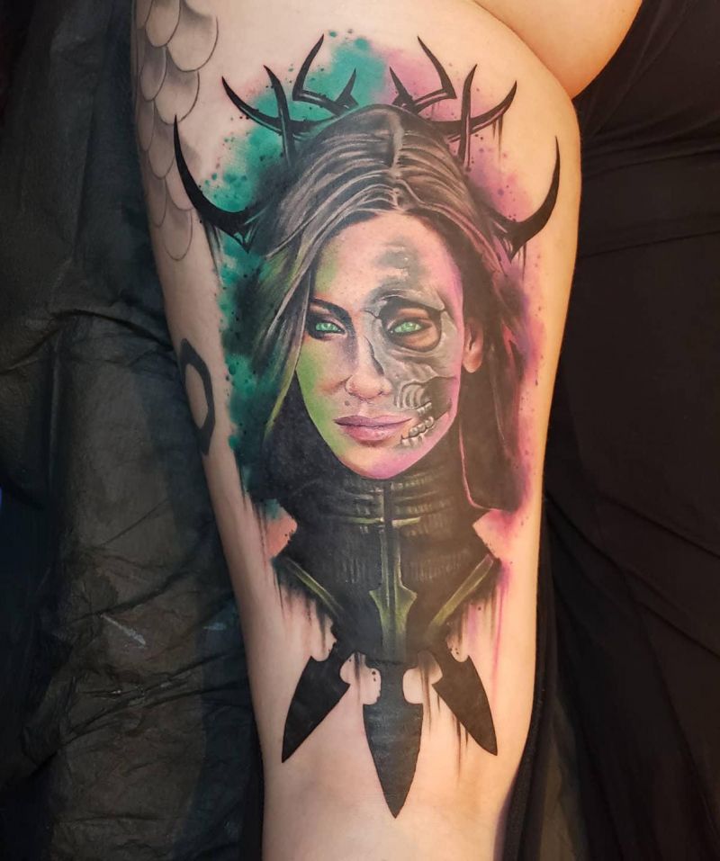 30 Awesome Hela Tattoos to Inspire You