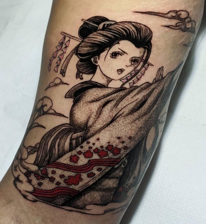 30 Pretty Nico Robin Tattoos You Must Love