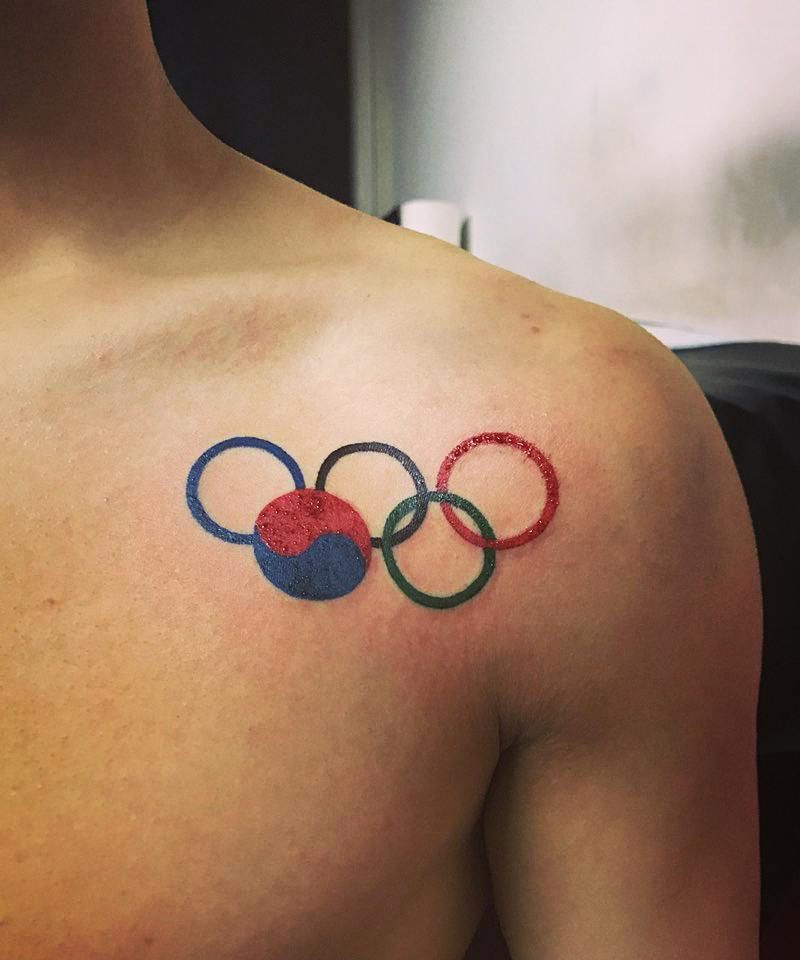 30 Pretty Olympic Tattoos You Must Try