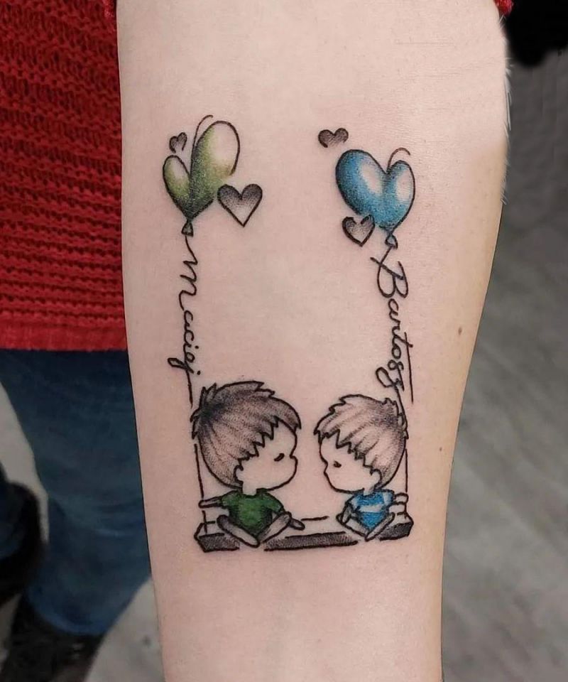 30 Unique Siblings Tattoos You Can Copy