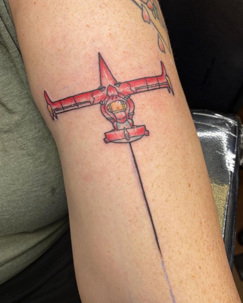 30 Gorgeous Spaceship Tattoos Make You Attractive