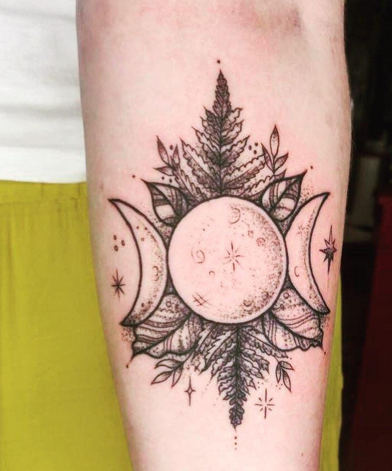 30 Awesome Triple Goddess Tattoos to Inspire You