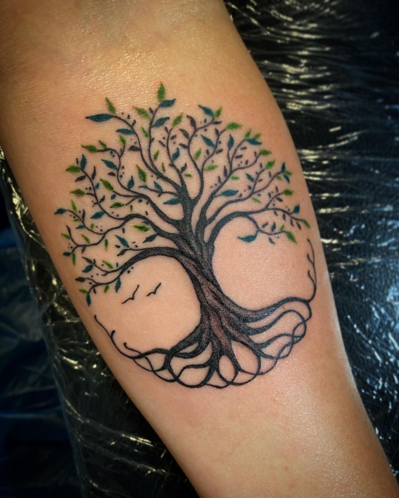 30 Awesome Yggdrasil Tattoos You Will Love