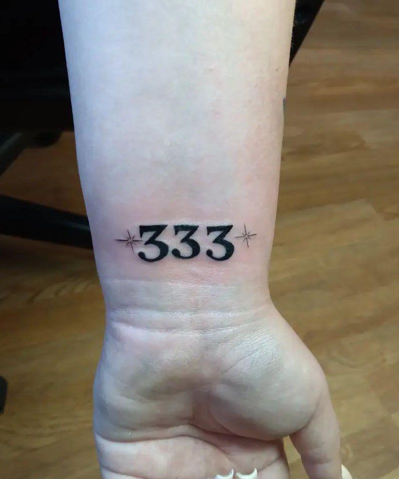 30 Unique 333 Tattoos You Can Copy