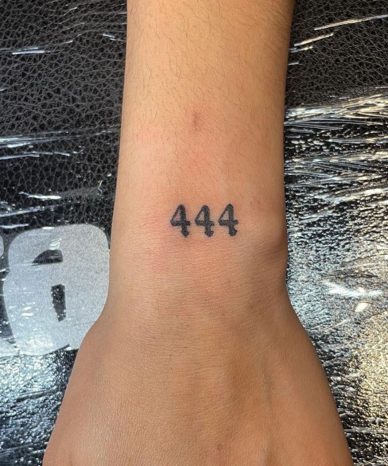 30 Unique 444 Tattoos for Your Next Ink