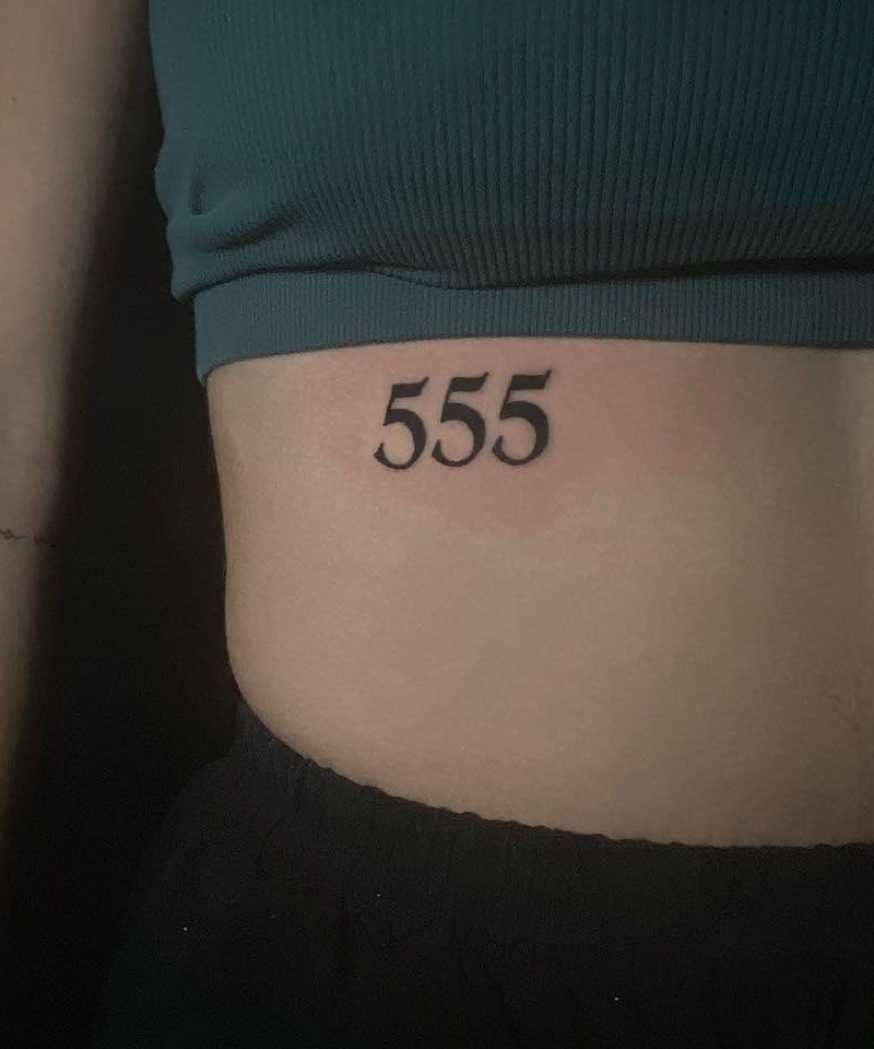 20 Unique 555 Tattoos You Will Love