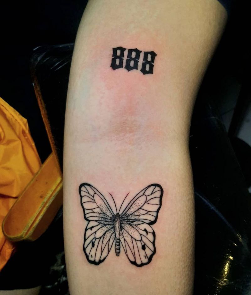 20 Awesome 888 Tattoos You Will Love