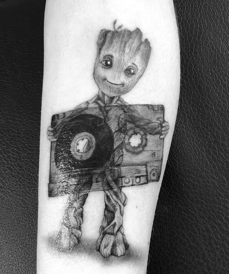 30 Awesome Groot Tattoos You Can Copy