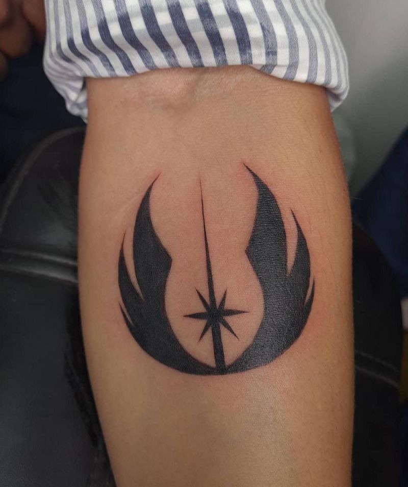 30 Amazing Jedi Order Tattoos to Inspire You