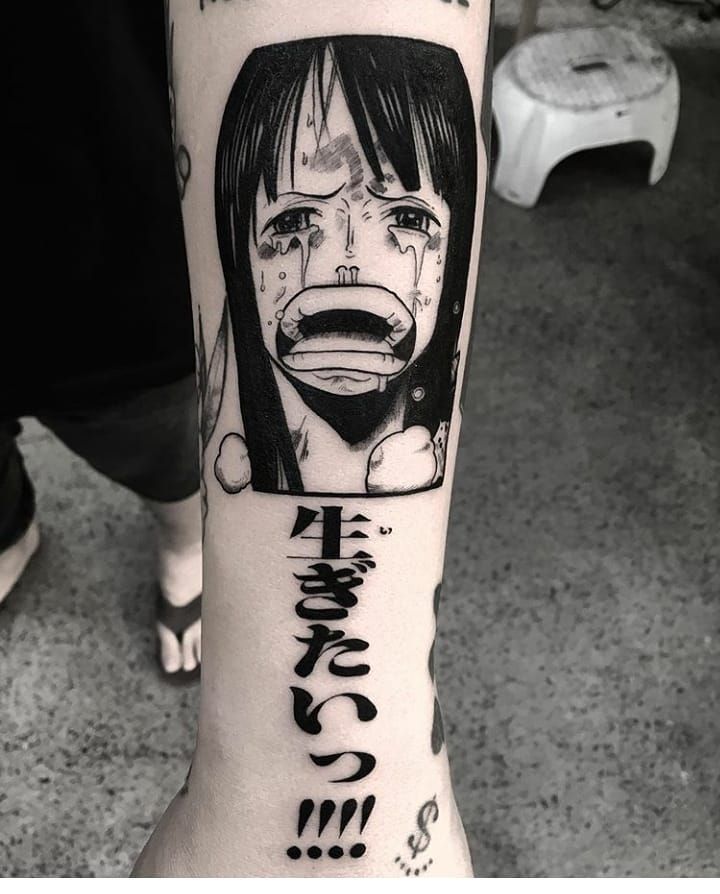 30 Pretty Nico Robin Tattoos You Must Love