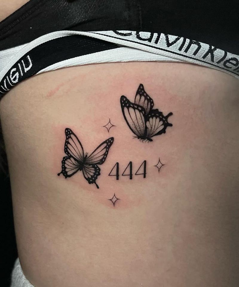 30 Unique 444 Tattoos for Your Next Ink