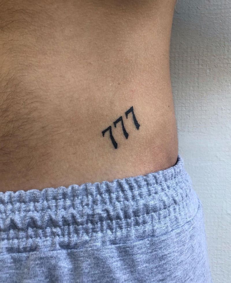 30 Classy 777 Tattoos for Your Next Ink