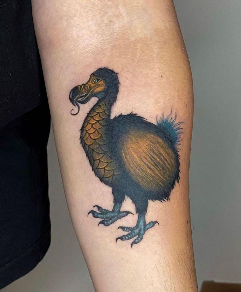 30 Awesome Dodo Tattoos You Will Love