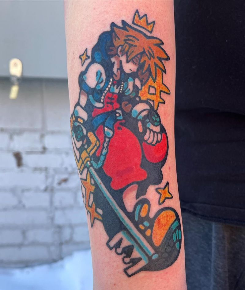 30 Unique Kingdom Hearts Tattoos You Will Love