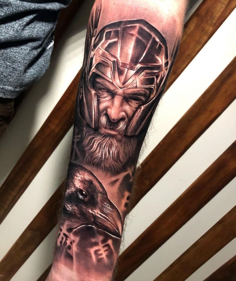 30 Awesome Odin Tattoos You Must Love