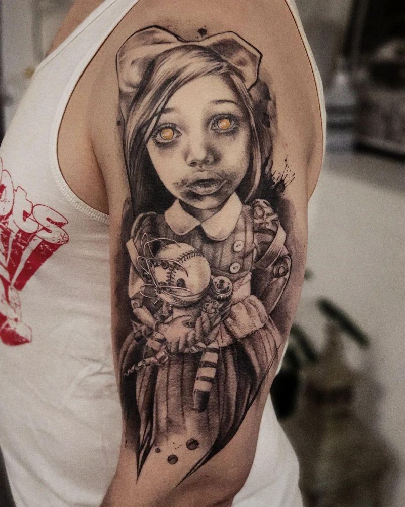 30 Unique Bioshock Tattoos You Must Love