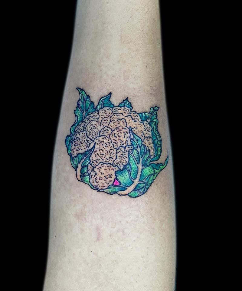 6 Unique Cauliflower Tattoos for Your Inspiration