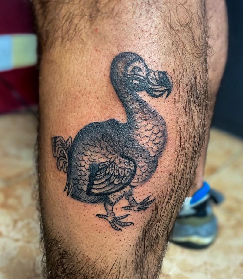 30 Awesome Dodo Tattoos You Will Love