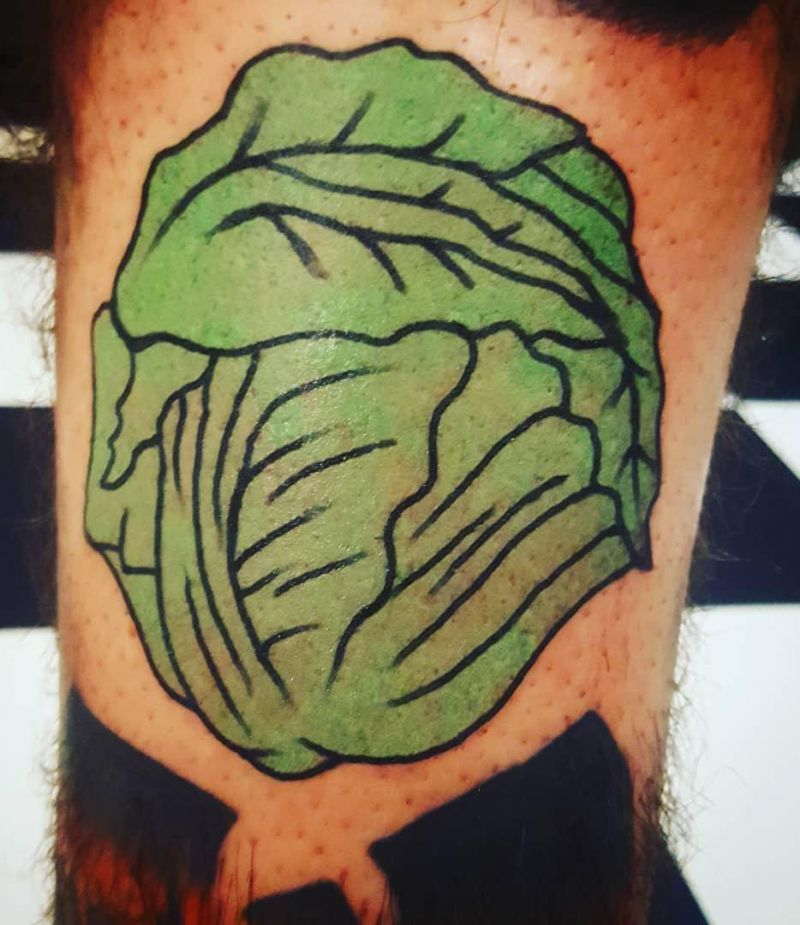 16 Unique Lettuce Tattoos You Can Copy