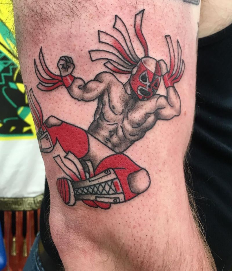 30 Unique Luchador Tattoos for Your Inspiration