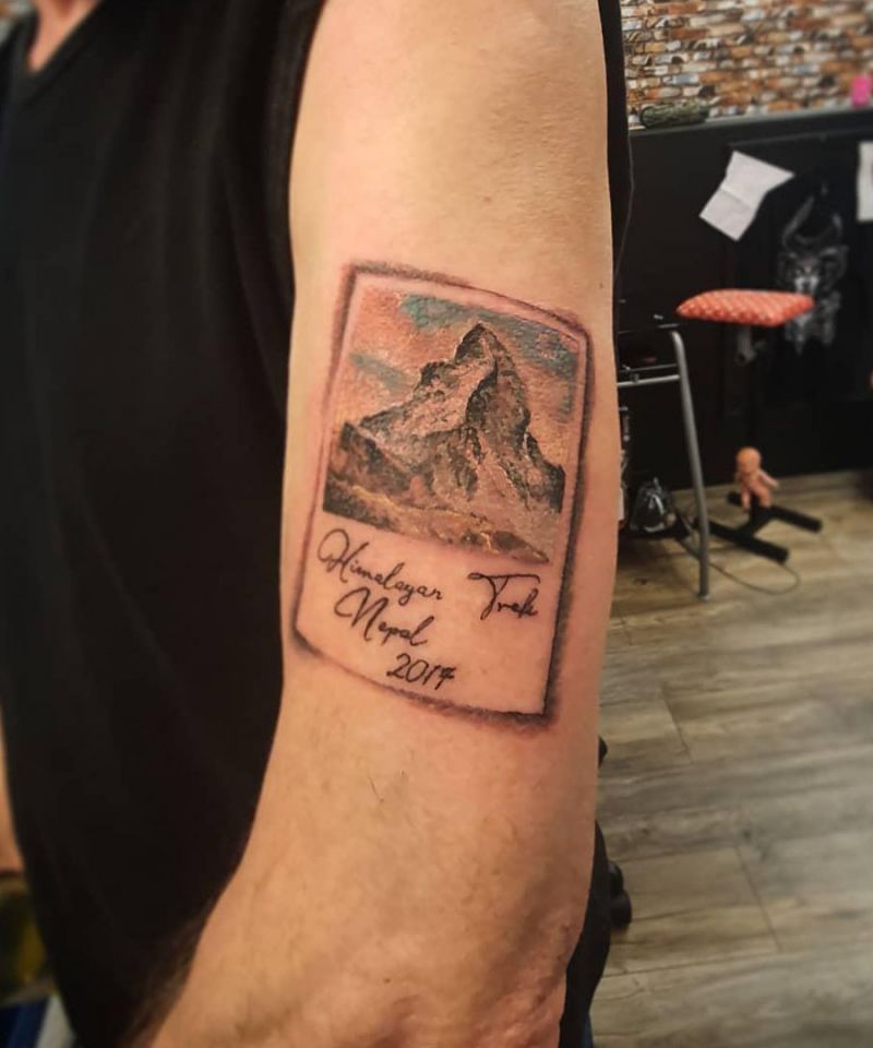 30 Awesome Mount Everest Tattoos For Your Next Ink