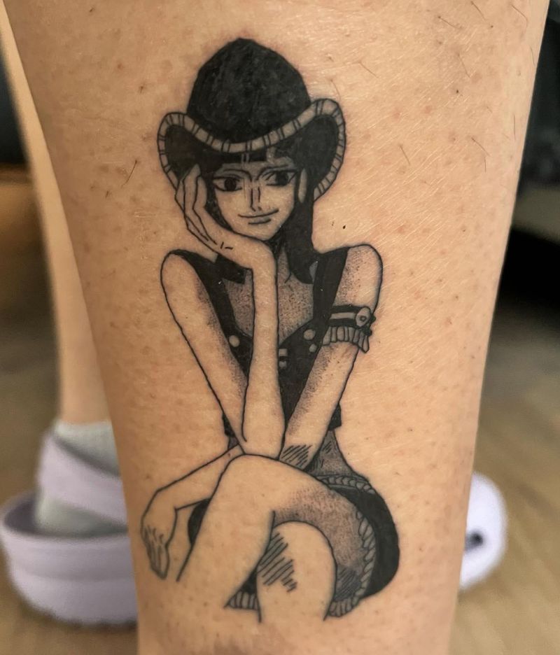 30 Pretty Nico Robin Tattoos You Must Love