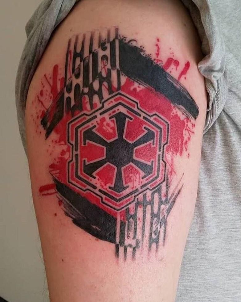 30 Amazing Sith Symbol Tattoos You Must Love