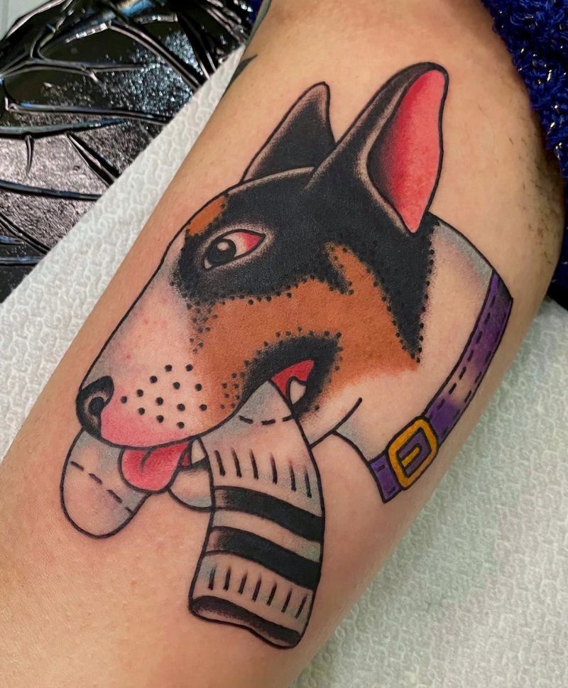 30 Unique Bull Terrier Tattoos You Must Love