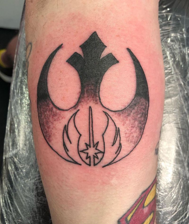 30 Amazing Jedi Order Tattoos to Inspire You