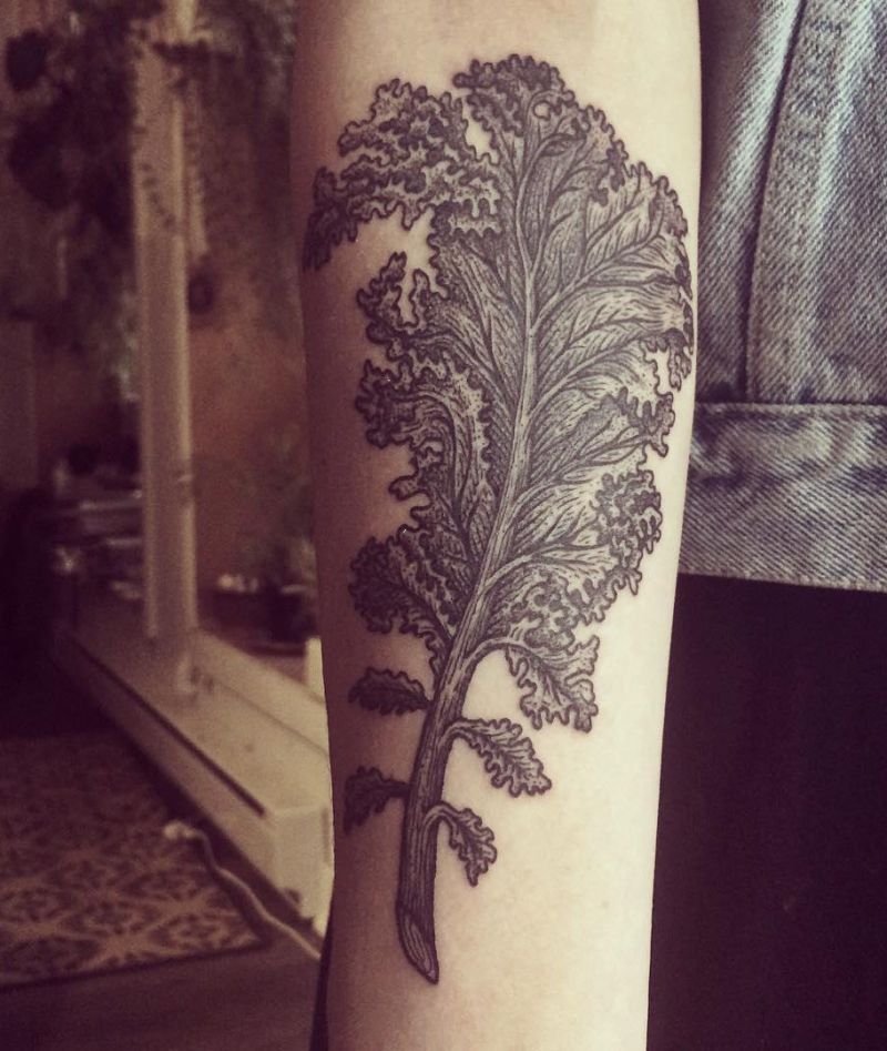 25 Unique Kale Tattoos You Can Copy