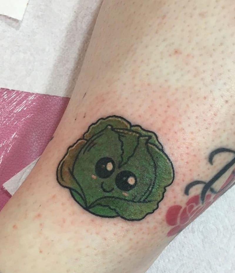 16 Unique Lettuce Tattoos You Can Copy