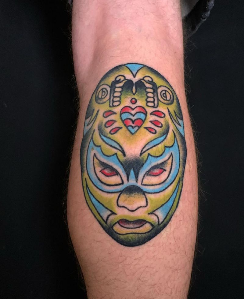 30 Unique Luchador Tattoos for Your Inspiration