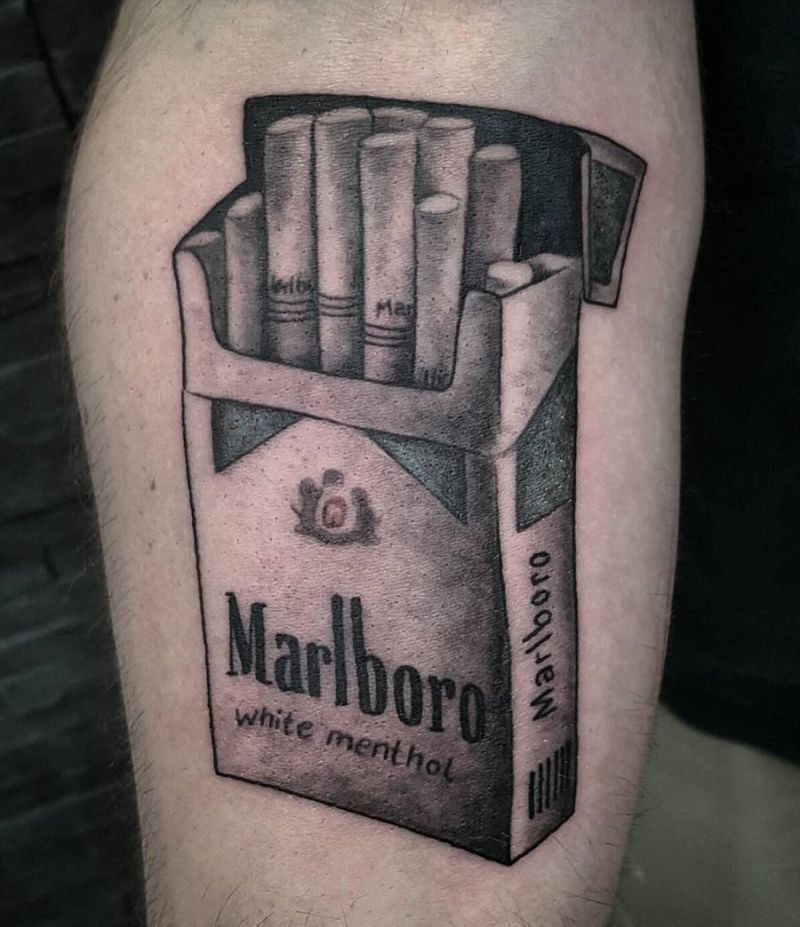 30 Unique Marlboro Tattoos You Will Love