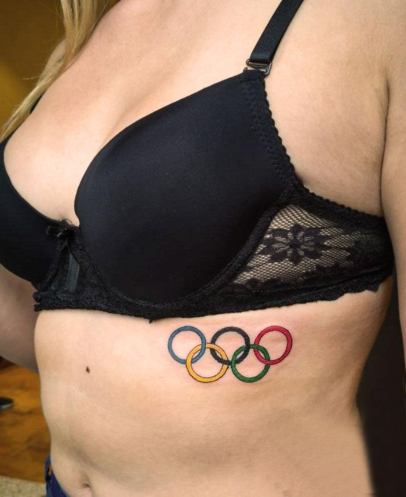 30 Pretty Olympic Tattoos You Must Try