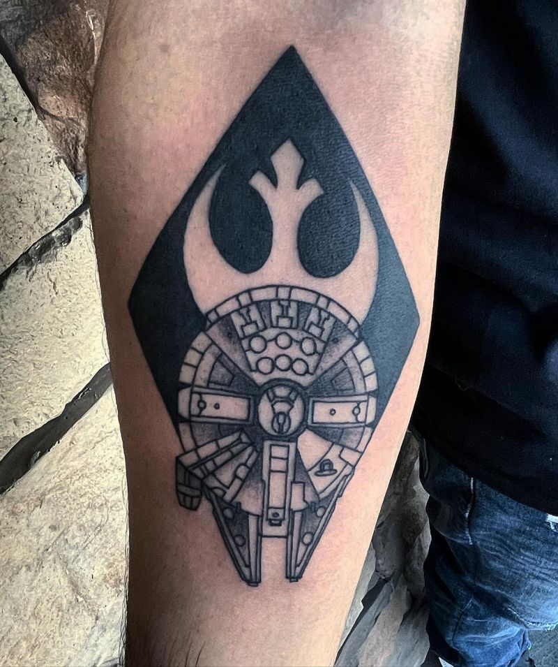 30 Unique Rebel Alliance Tattoos You Can Copy