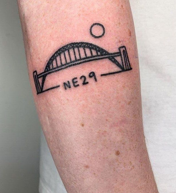 15 Awesome Tyne Bridge Tattoos You Will Love