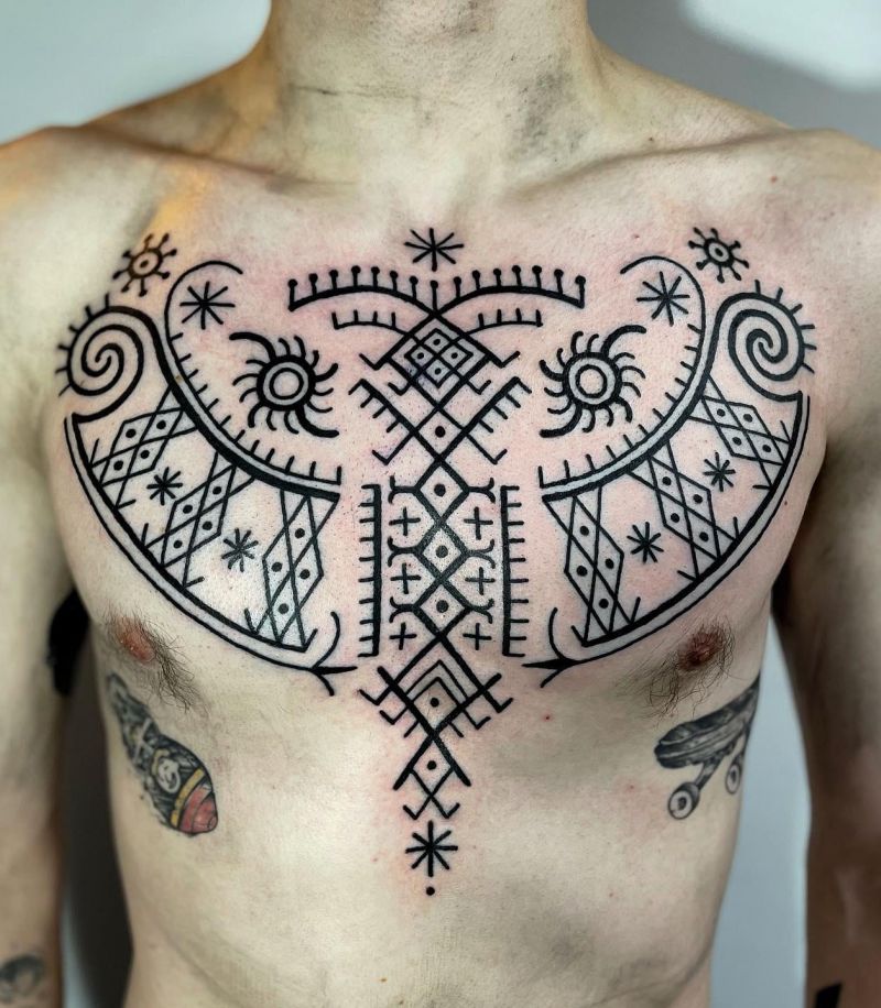 30 Unique Amazigh Tattoos to Inspire You