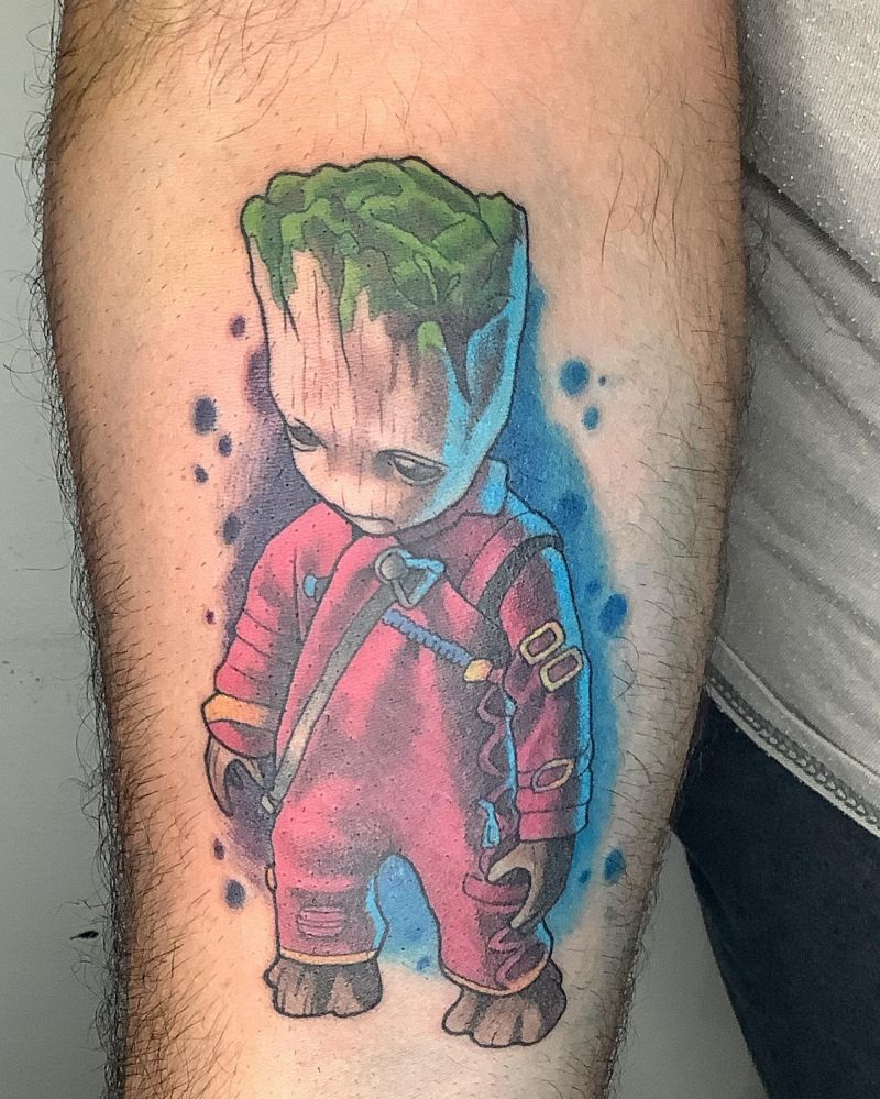 30 Awesome Groot Tattoos You Can Copy