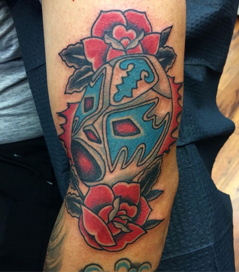 30 Unique Luchador Tattoos for Your Inspiration