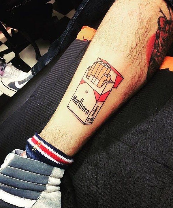 30 Unique Marlboro Tattoos You Will Love