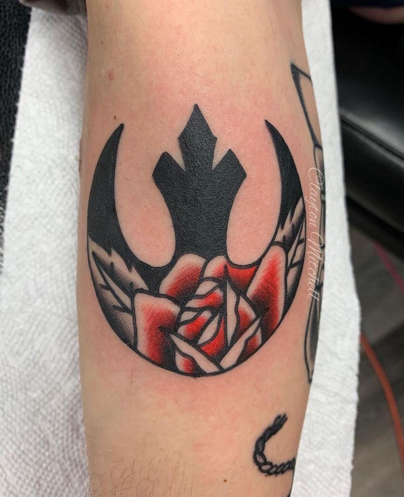 30 Unique Rebel Alliance Tattoos You Can Copy