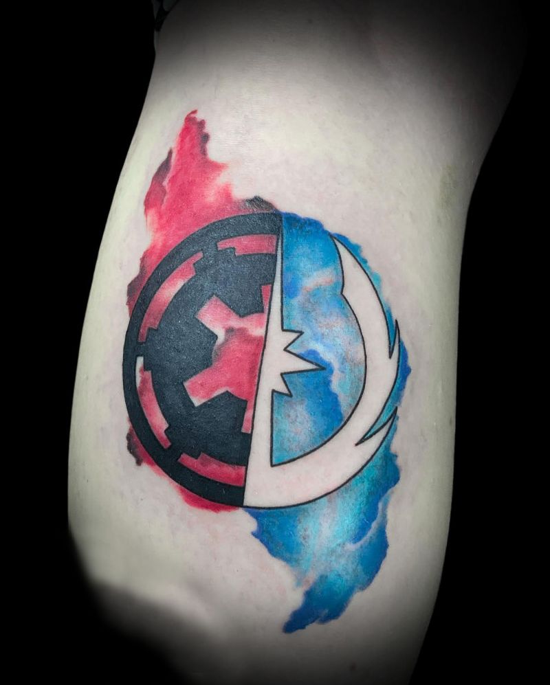 30 Amazing Sith Symbol Tattoos You Must Love