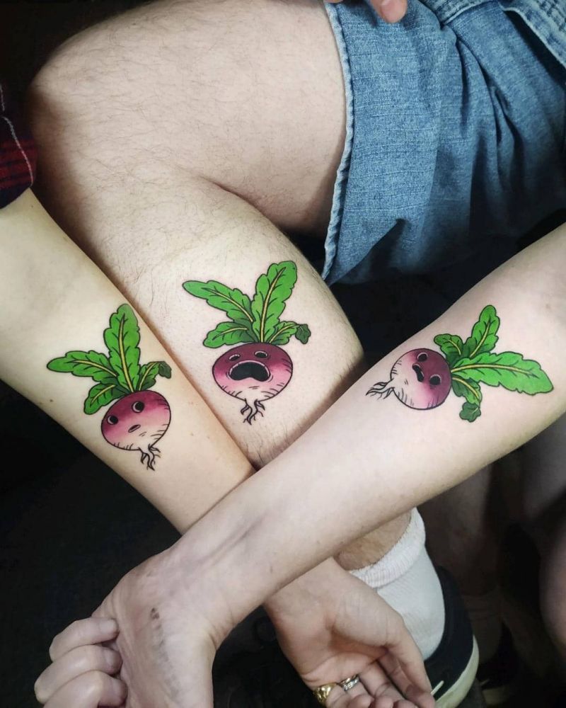 30 Unique Turnip Tattoos You Can Copy