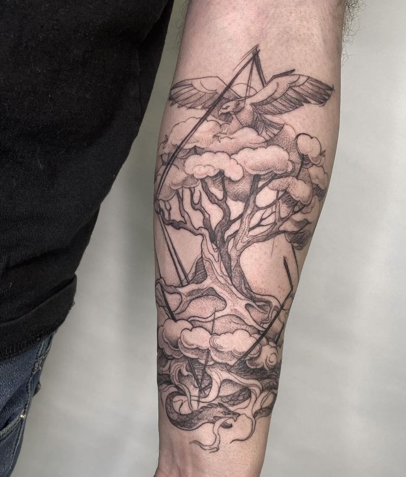 30 Awesome Yggdrasil Tattoos You Will Love