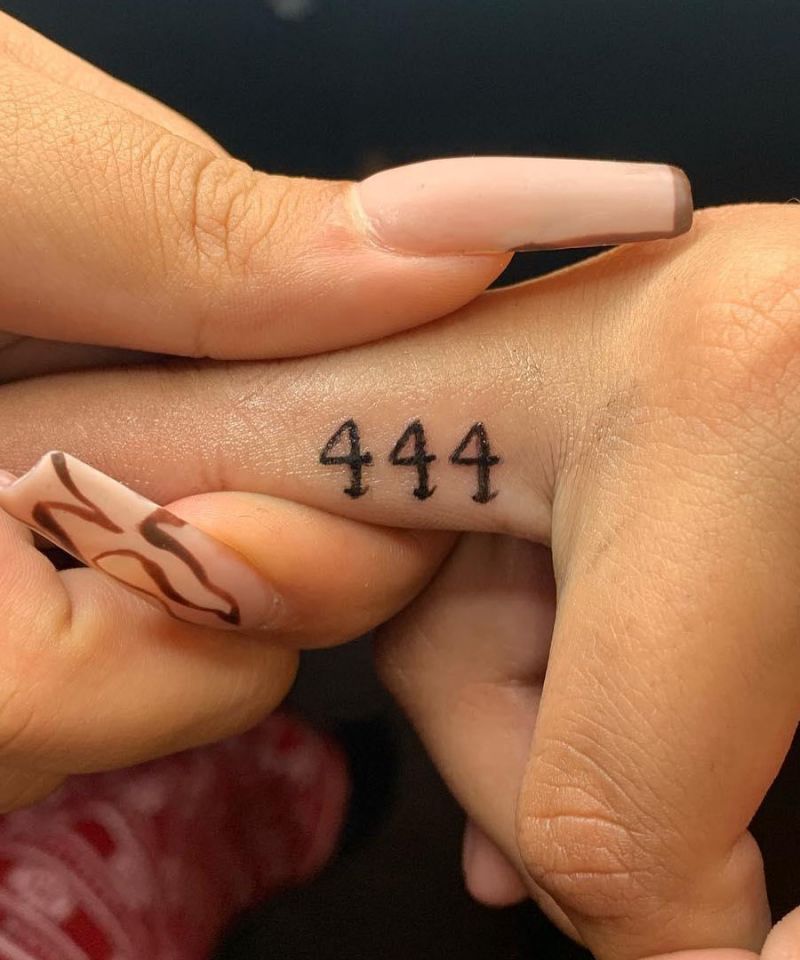 30 Unique 444 Tattoos for Your Next Ink