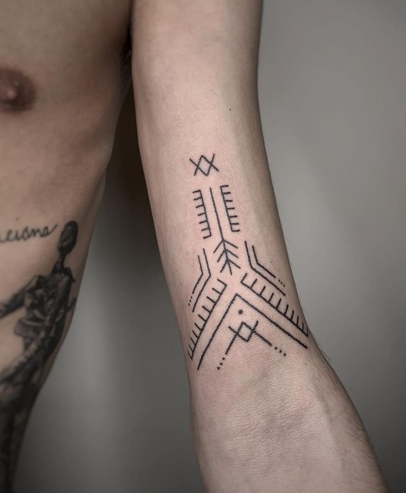 30 Unique Amazigh Tattoos to Inspire You