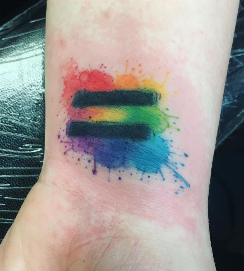 20 Unique Equal Sign Tattoos You Can Copy