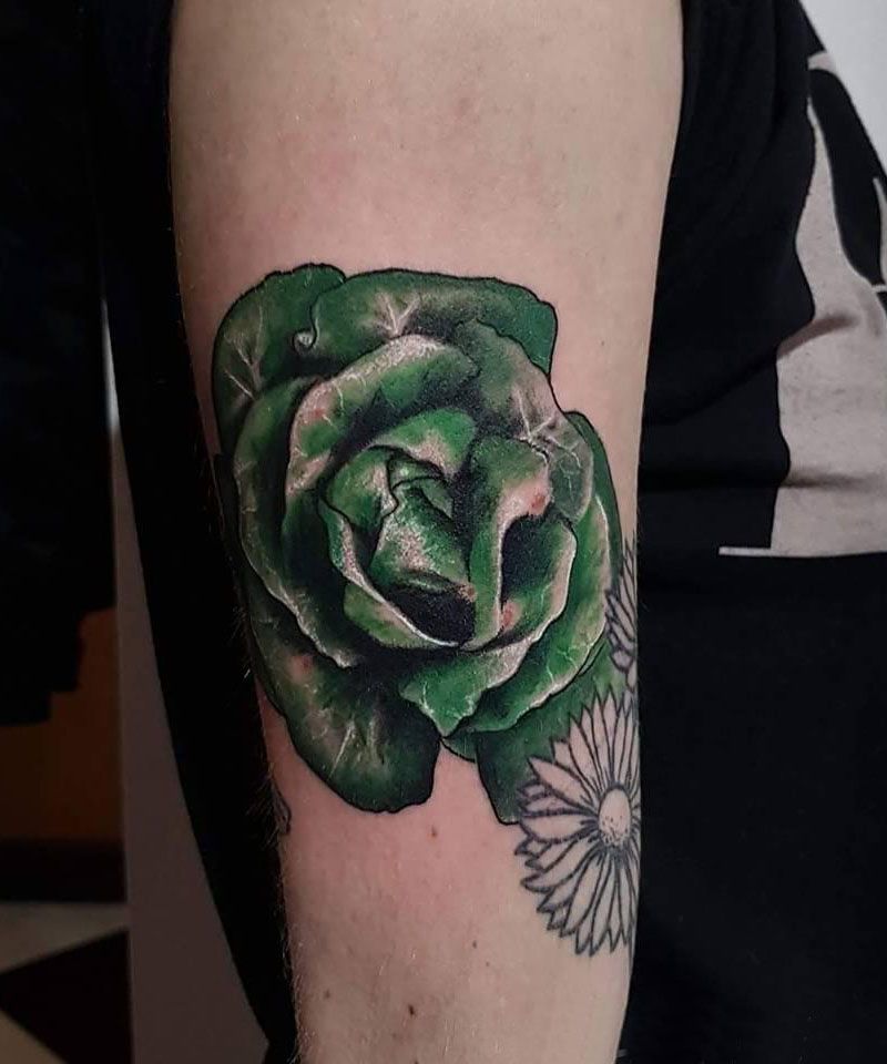16 Unique Lettuce Tattoos You Can Copy