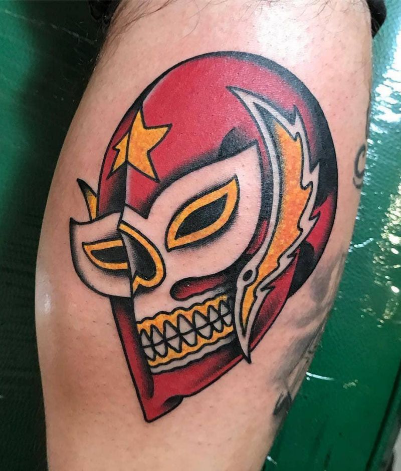 30 Unique Luchador Tattoos for Your Inspiration