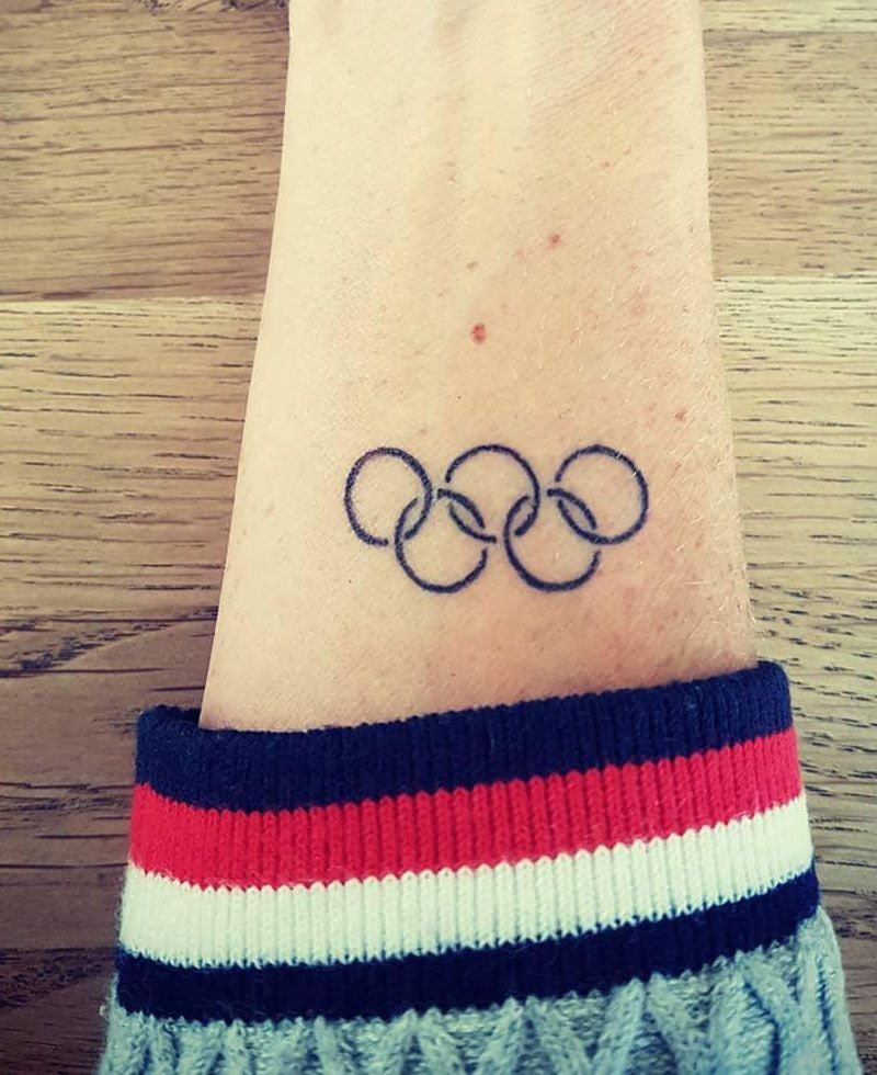 30 Pretty Olympic Tattoos You Must Try